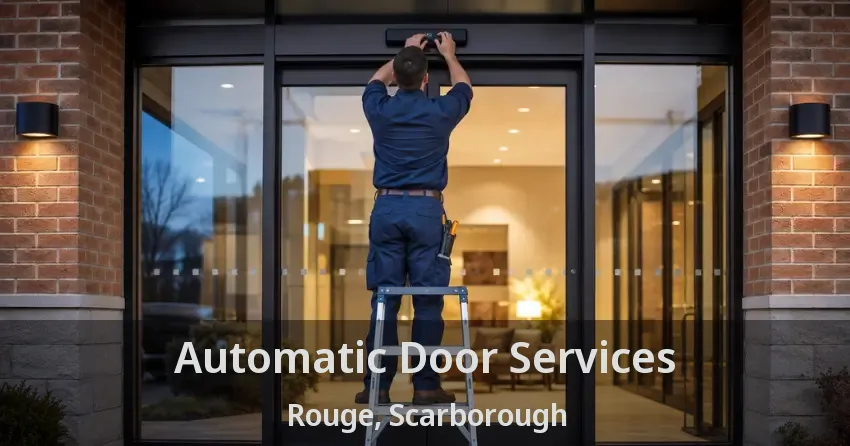 Automatic Door Services Rouge, Scarborough - ON