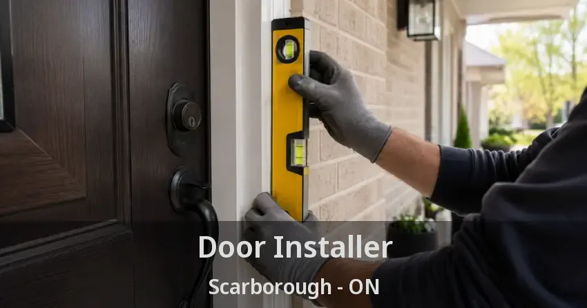 Door Installer Scarborough - ON