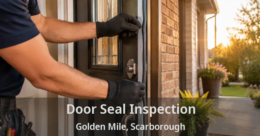 Door Seal Inspection Golden Mile, Scarborough - ON