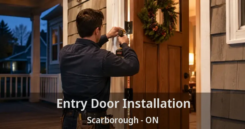 Entry Door Installation Scarborough - ON