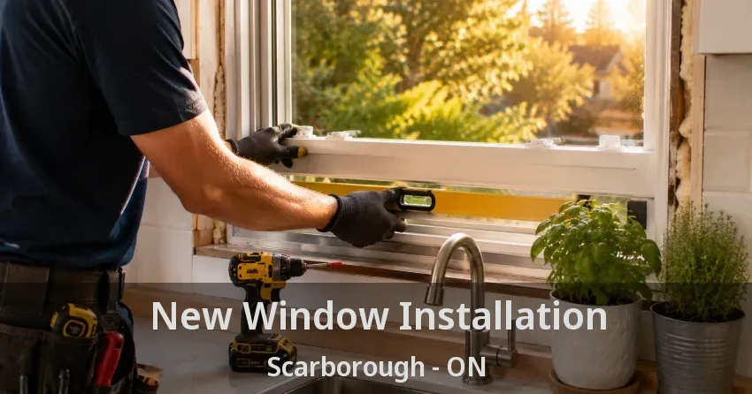 New Window Installation Scarborough - ON