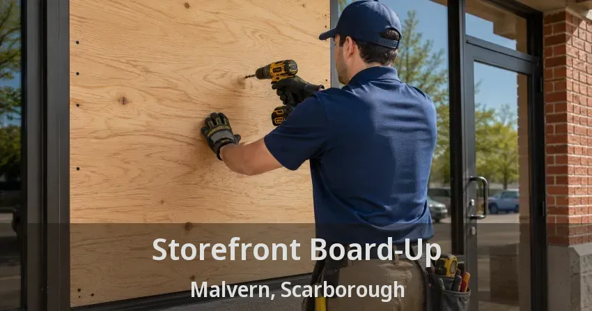 Storefront Board-Up Malvern, Scarborough - ON