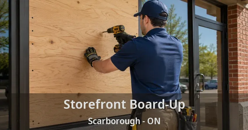 Storefront Board-Up Scarborough - ON