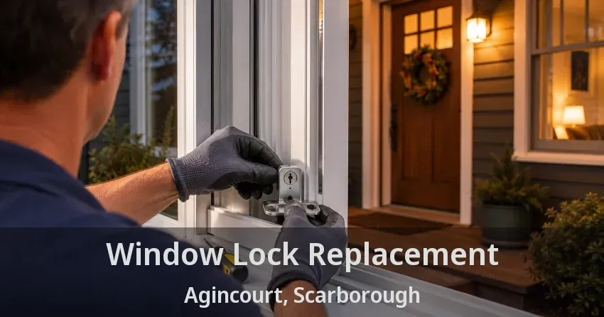 Window Lock Replacement Agincourt, Scarborough - ON