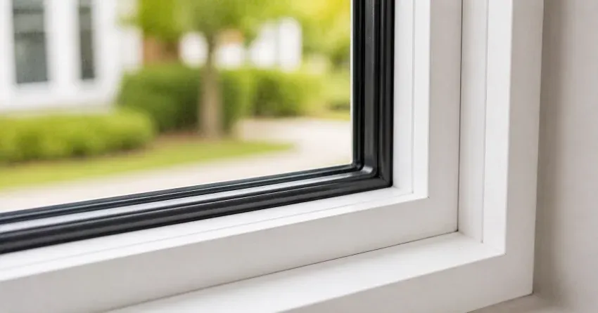 technician repairing window and door hardware in Cliffside, Scarborough home