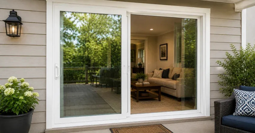 new patio door replacement installed in Scarborough Junction, Scarborough home