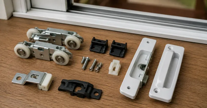 sliding door broken Scarborough roller and track inspection