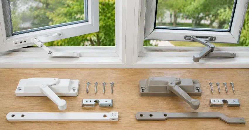 new casement window crank operator installed in Highland Creek, Scarborough home